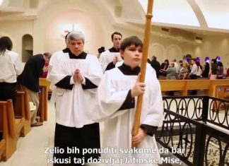Tradicionalna latinska misa – promo