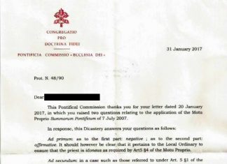 Dobra vijest za svećenike koji žele slaviti tradicionalnu Misu