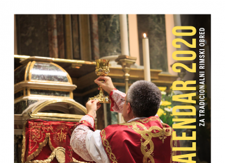 Zidni liturgijski kalendar za 2020. godinu